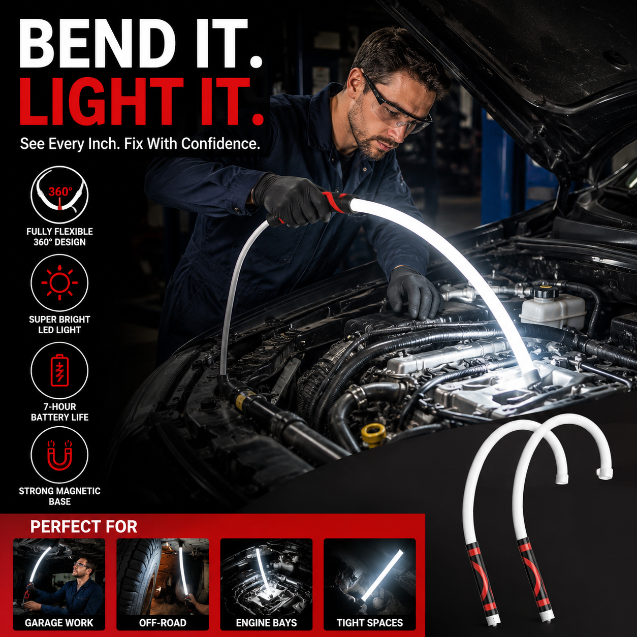 FlexBeam™ LED Work Light