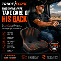 TruckForge LongHaul™ Seat Cushion