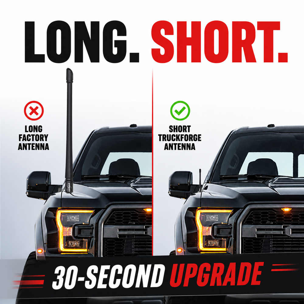 TruckForge Shorty Pro™ Ford-F150/250/350 Antenna
