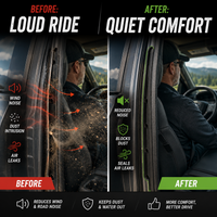 TruckForge QuietRide™ Wind Barrier 52 Ft